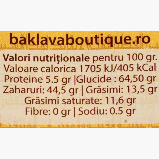 Baklava Tradițională cu nucă 250g