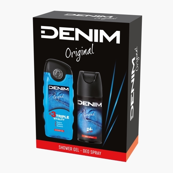 Set cadou Original (gel de dus, 250ml + deodorant spray pentru corp, 150ml)