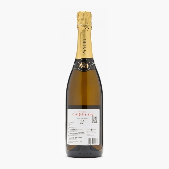 Vin spumant alb brut, 12%, 0.75l