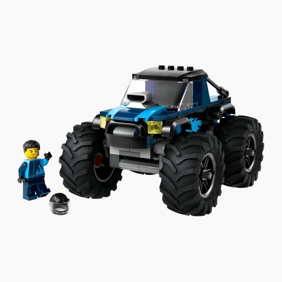 Monster truck albastru, 60402 City, +5 ani