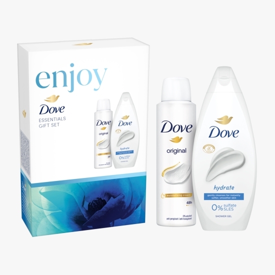 Set cadou: gel de duș Hydrating 250ml & deodorant Original 150ml