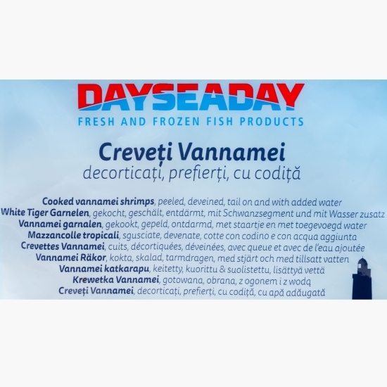 Creveți decorticați prefierți 16/20, 500g