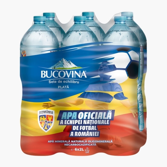 Apă minerală naturală plată, 6x2l