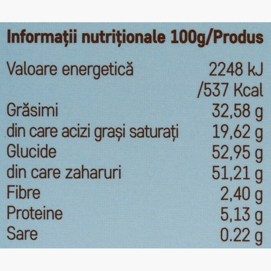 Tabletă artizanală de ciocolată cu lapte și portocale 100g