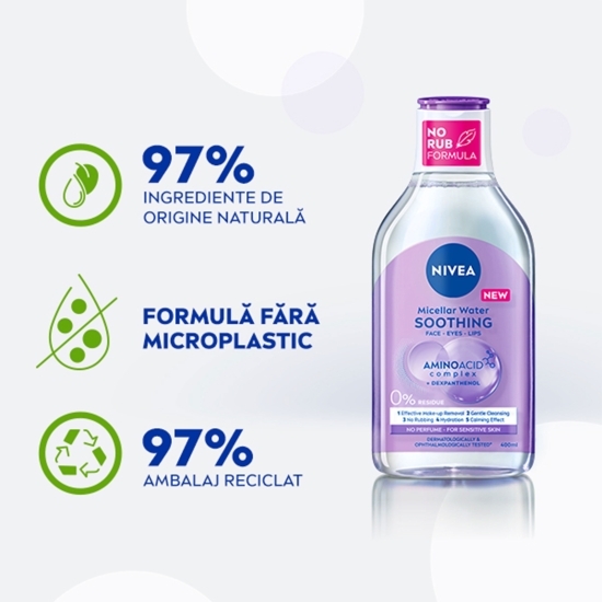 Loțiune micelară pentru ten sensibil 400ml