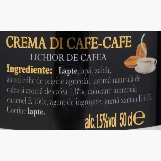 Lichior cremă de cafea 15% alc. 0.5l