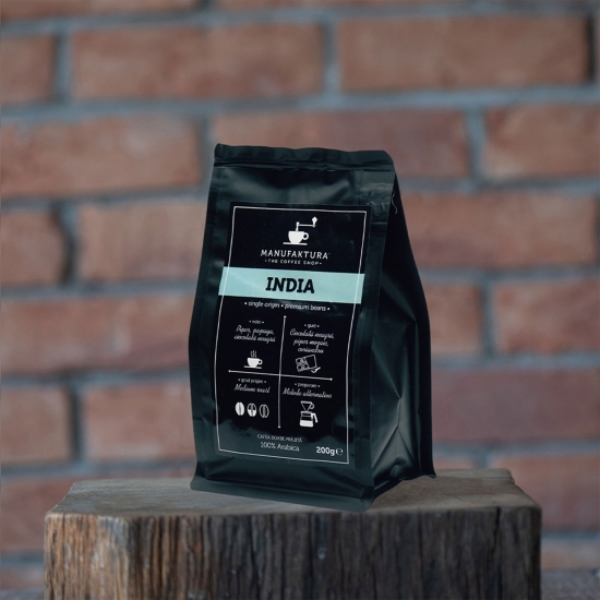 India 200g cafea boabe prăjită