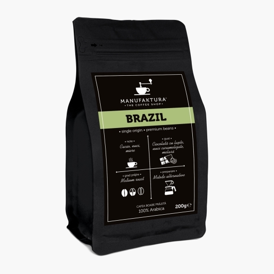 Brazilia 200g cafea boabe prăjită