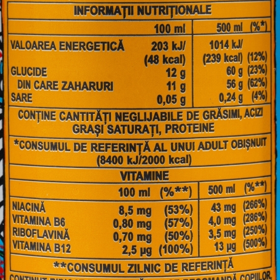 Băutură energizantă mango Loco 0.5l