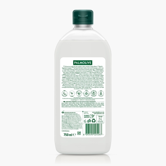 Rezervă săpun lichid Naturals Milk&Olive, refill 750ml