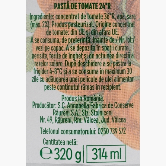 Pastă de tomate 320g