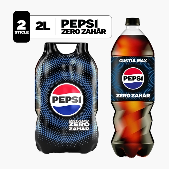 Băutură carbogazoasă Max zero zahăr 2x2l