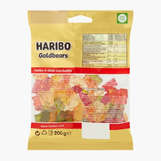 Jeleuri cu aromă de fructe Goldbears 200g