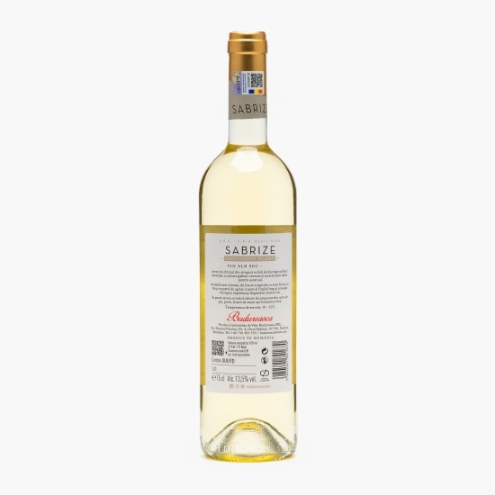 Vin alb sec Sabrize Sauvignon Blanc, 13.5%, 0.75l