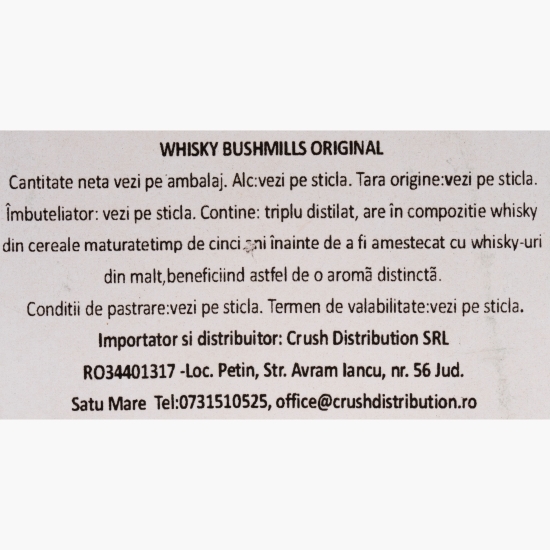 Blended Whisky, 40%, Ireland, 0.7l