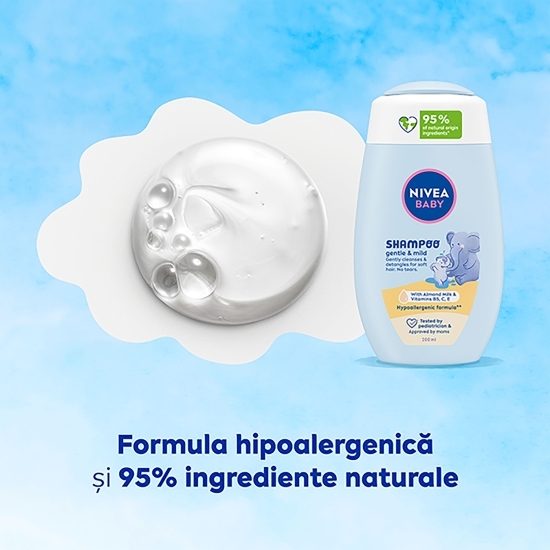 Șampon pentru bebeluși Baby Gentle & Mild 200ml