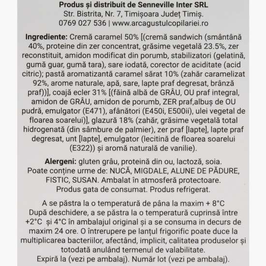 Ecler cu caramel 2x80g