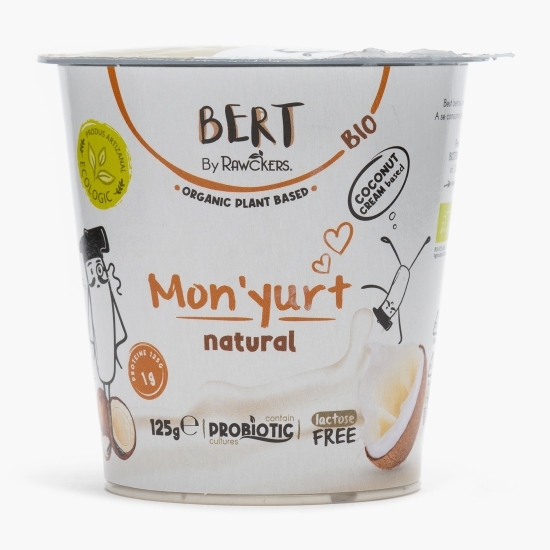 Produs fermentat eco Mon'yurt Natural din cremă de cocos 125g