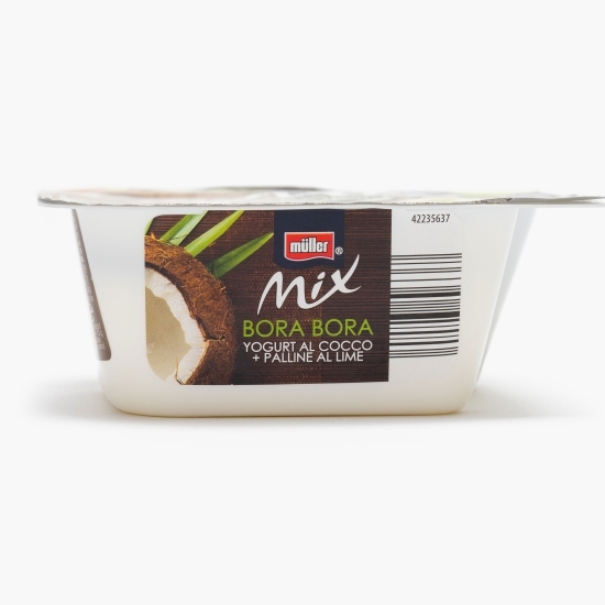 Mix iaurt cu gust de cocos și biluțe cu lime 150g