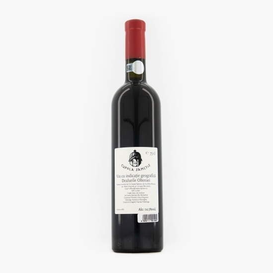 Vin roșu sec Sfântul Dumitru, 14.5%, 0.75l