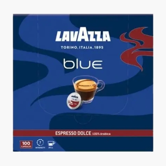 Capsule cafea Blue Espresso Dolce, 100 băuturi