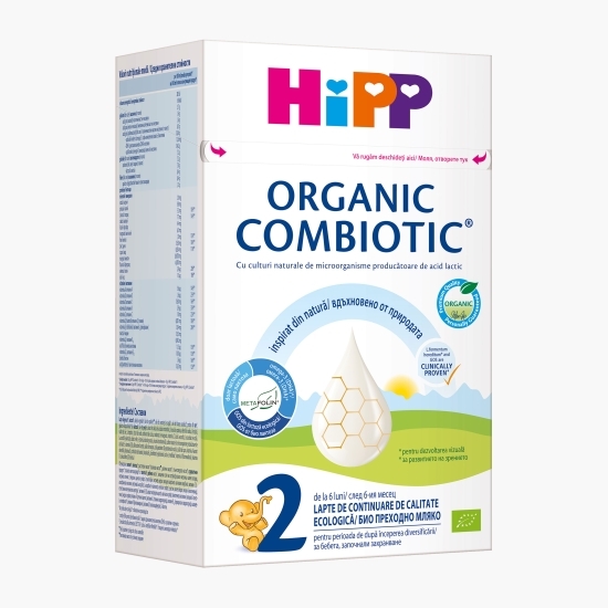 Formulă de lapte praf eco Combiotic 2, +6 luni,  800g