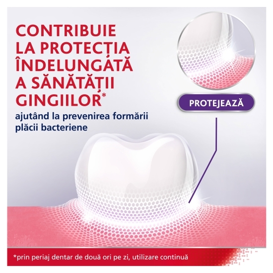 Pastă de dinți cu acid hialuronic Gum Strengthen & Protect Whitening 75ml