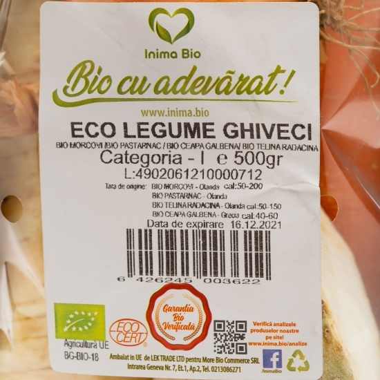 Legume ghiveci eco 500g