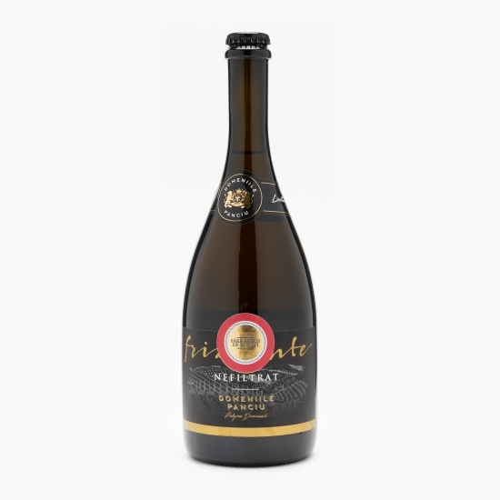 Frizzante alb sec Fetească Regală, 11%, 0.75l