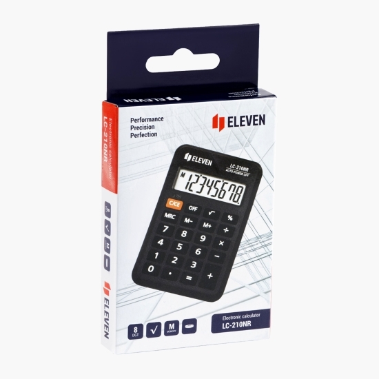 Calculator de buzunar 8 digiți, Eleven LC-210NR