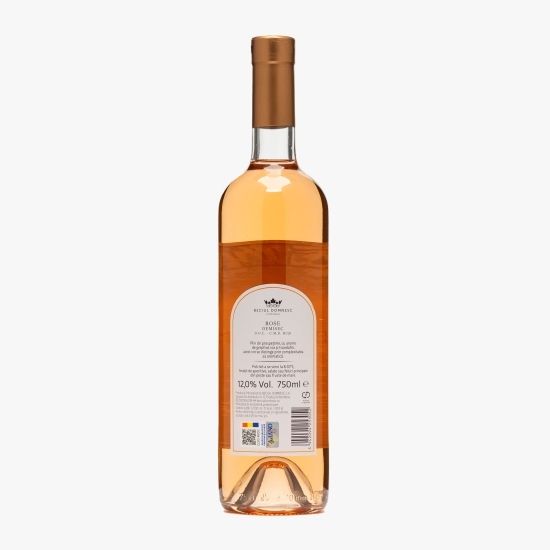 Vin rose demisec, 12%, 0.75l