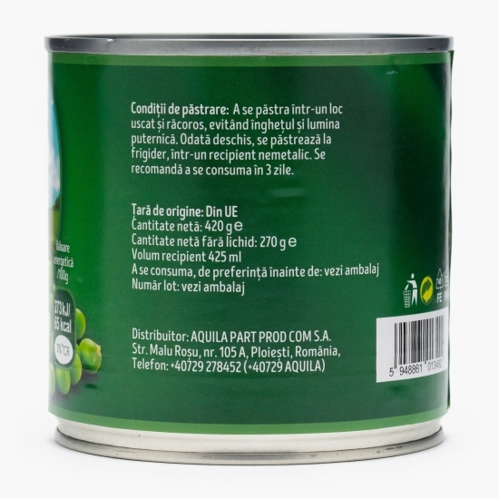 Mazăre verde 425g