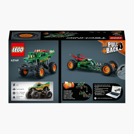 Monster Jam™ Dragon™, 42149 Technic, 217 piese, +7 ani