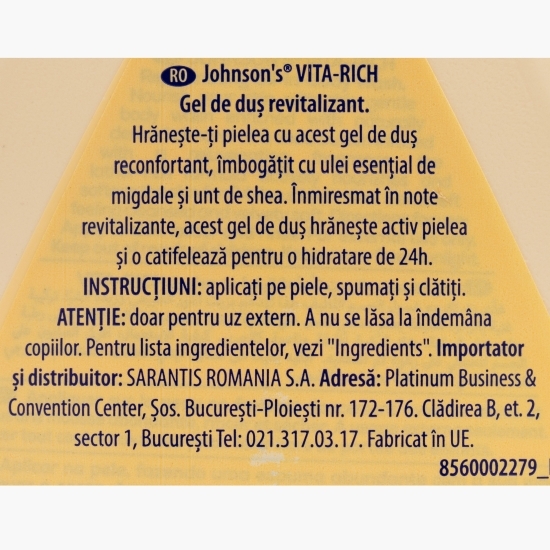 Gel de duș revitalizant 400ml