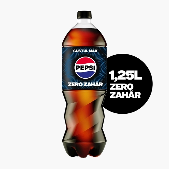 Băutură carbogazoasă Max zero zahăr 1.25l