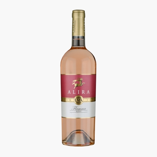 Vin rose sec Merlot, Cabernet Sauvignon, Fetească Neagră, 13.5%, 0.75l