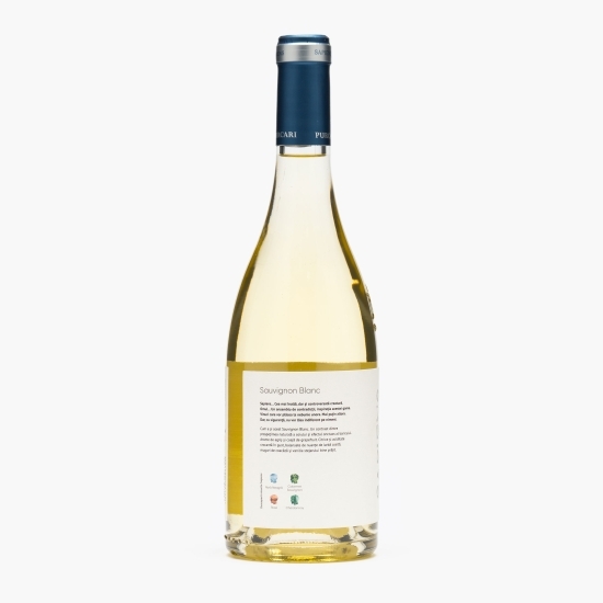 Vin alb sec Sauvignon Blanc, 13.5%, 0.75l