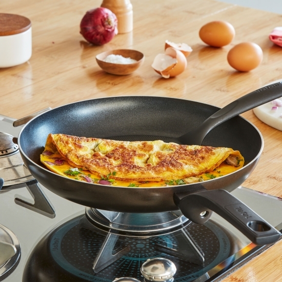 Tigaie Simple Cook, 28cm, Thermo-Signal, înveliș antiaderent din titan