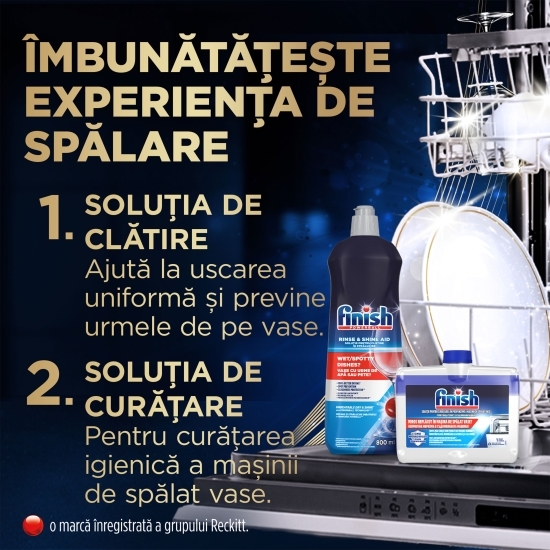 Detergent capsule pentru mașina de spălat vase Ultimate Plus Lemon, 72 spălări