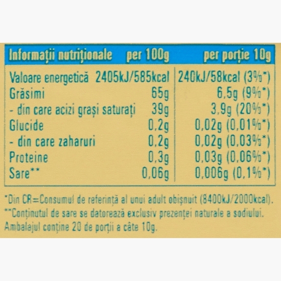 Unt 65% grăsime, 200g