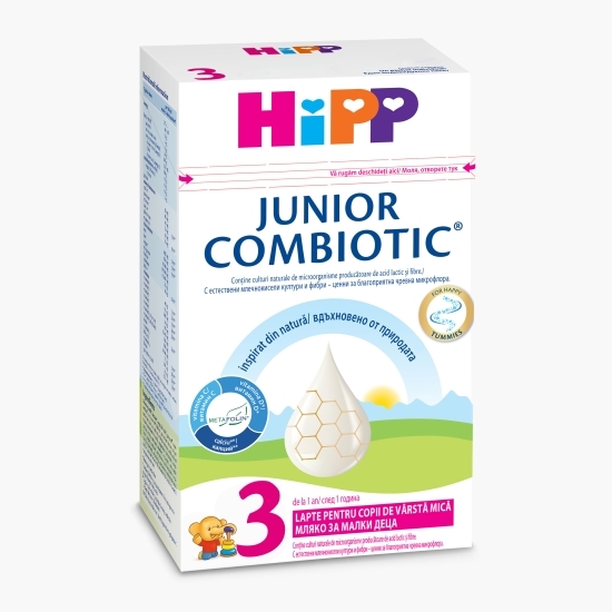 Formulă de lapte praf Junior Combiotic 3, +1 an, 500g