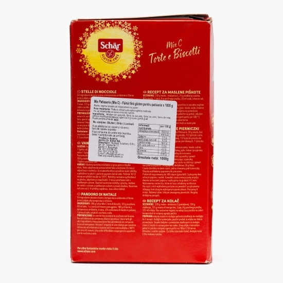 Făină fără gluten pentru patiserie Mix C 1kg 