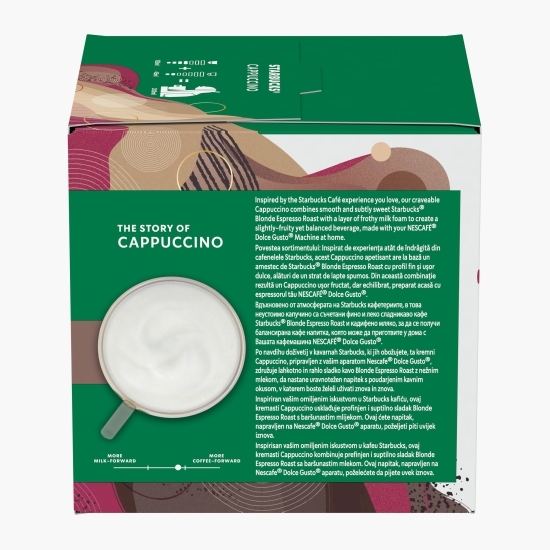 Capsule cafea, Cappuccino, 6 băuturi, 120g