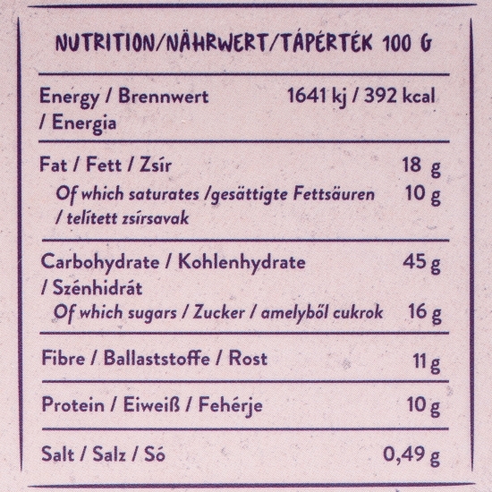 Granola cu ciocolată, fără gluten 275g