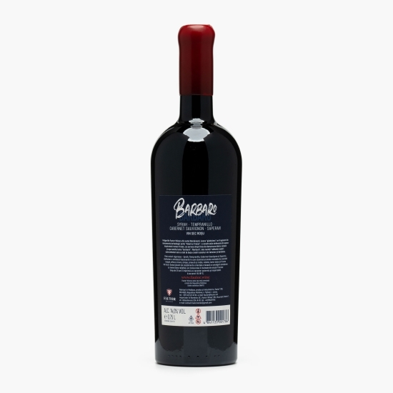 Vin roșu sec Cuvee Barbaro, 14%, 0.75l