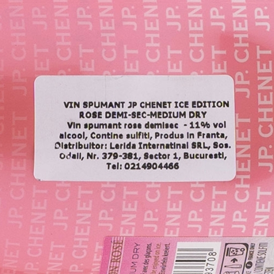 Vin spumant rose demisec Ice Edition Sparkling, 11%, 0.75l