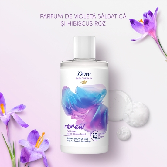 Gel de duș și baie Renew 400ml