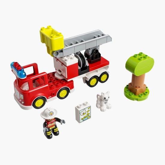 Camion de pompieri pentru salvare, 10969 Duplo, +2 ani