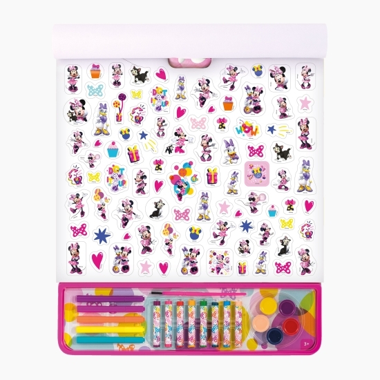 Set pentru desen Minnie Mouse Giga Block 5 în 1, 3+ ani