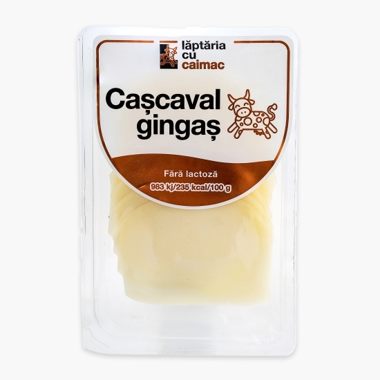 Cașcaval gingaș felii, fără lactoză 100g